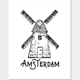 Amsterdam Lover Posters and Art